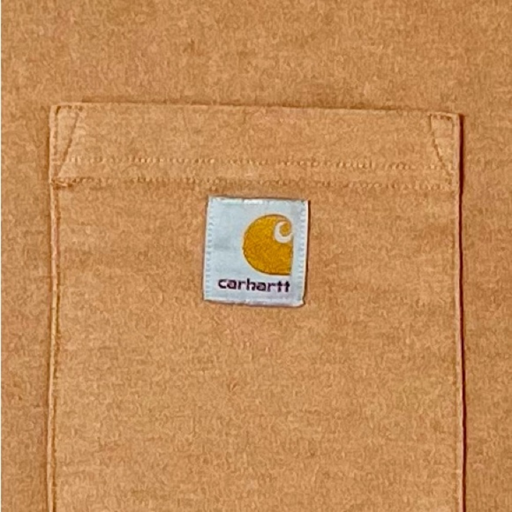 Carhartt K87 2XL Loose Fit Pocket T-Shirt – Brown Workwear Essential - Picture 2 of 7